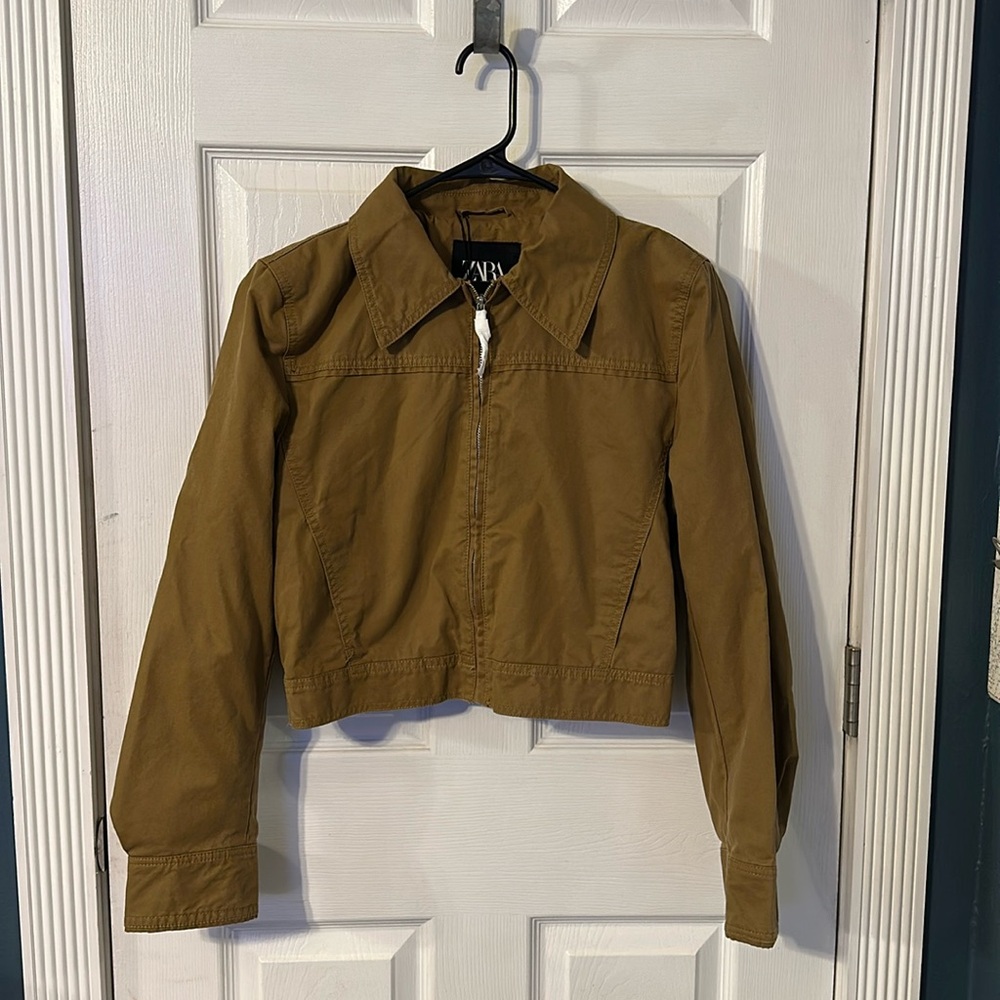Zara crop jacket